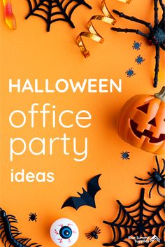 Want to get festive in your workplace? Check out our #halloween office party ideas, perfect for offices of all sizes and budgets with FREE printables! Halloween Facts For Kids, Halloween Fun Facts, Origin Of Halloween, Office Halloween Decorations, October Holidays, Fun Facts For Kids, Drawing Examples