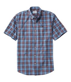 Customers love the high-quality craftsmanship of our wrinkle free button down shirt, which gives you all the comfort of cotton, with none of the wrinkles. Traditional Fit: Relaxed through the chest, sleeve and waist. 100% cotton poplin. Fine 80s two-ply fabric for longer wearability. Features wrinkle-free performance that won't wash out. Our innovative TrueCool® fabric wicks moisture away from your skin and helps it dry quickly. Machine wash and dry. Buttoned collar. Front pocket. Imported. | Me Casual Wrinkle-resistant Button-up Top, Casual Collared Wrinkle-resistant Tops, Casual Collared Top, Relaxed Fit Wrinkle-resistant Button-up Shirt, Classic Plaid Cotton Short Sleeve Shirt, Classic Cotton Short Sleeve Plaid Shirt, Wrinkle-resistant Collared Cotton Top, Cotton Collared Shirt Wrinkle-resistant, Cotton Collared Shirt With Wrinkle Resistance