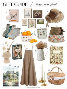 the gift guide for cottage inspired home decor