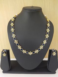 CZ Diamond Necklace / Indian Jewelry/ Indian CZ Necklace/ Pakistani Jewelry Diamond Necklace Indian, Indian Wedding Jewellery, Necklace Indian, Pakistani Jewelry, Cubic Zirconia Jewelry, Cz Necklace, Indian Wedding Jewelry, Jewelry Crystal, Jewelry Indian