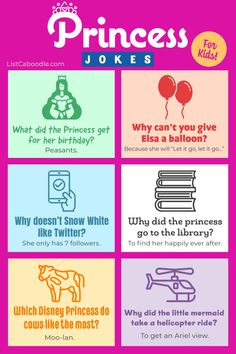 princess jokes for kids that are fun to read