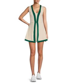 Antonio Melani Active On-The-Line Tennis Built-In Short Mini Dress | Dillard's Bachelorette Tennis, Us Open Outfit, Work Party Dress, Summer Clearance, Career Woman, Antonio Melani, Short Mini Dress, Us Open, Dillard's