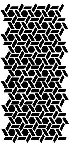 an abstract black and white pattern