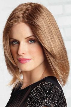 Revlon Monofilament Wig 6607 HEIDI Long Bob Wig, Face Framing Pieces, Revlon Wigs, Long Bob Styles, Framing Pieces, Buttered Toast, Straight Hair Wig, Monofilament Wigs, Remy Hair Weave