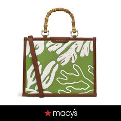 in stock Green Shoulder Bag With Bamboo Handle For Shopping, Designer Green Summer Bags, Designer Green Summer Bag, Designer Green Bags For Summer, Radley London, Top Handbags, Purse Accessories, Open Top, Tortoise