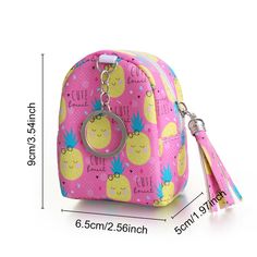 Kawaii Mini Coin Bag Small Purse - Kuru Store Kawaii Multicolor Bags With Cute Design, Fun School Bags With Zipper Pouch, Novelty School Bag With Zipper Closure, Stylish School Bags With Zipper Closure, Kawaii Pouch Bag With Zipper Closure, Cute Cartoon Style Bag For Gift, Cute Cartoon Design Bag For Gift, Cute Cartoon Design Bag Gift, Cartoon Style Multicolor Bags For Gifts