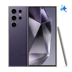 the new samsung galaxy note 9 is shown in purple