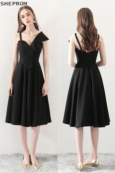 15% OFF, 2018 Black Aline Simple Midi Homecoming Dress for Parties #HTX86006 at SheProm. #SheProm is an online store with thousands of dresses, range from Homecoming,Party,Black,A Line Dresses,Wrap Dresses,Midi Dresses,Vintage Dresses,Customizable Dresses and so on. Not only selling formal dresses, more and more trendy dress styles will be updated daily to our store. With low price and high quality guaranteed, you will definitely like shopping from us. Shop now to get $5 off! Summer A-line Sleeveless Party Dress, Summer Party Sleeveless A-line Dress, Dressy A-line Midi Dress For Prom Season, Elegant Sleeveless Midi Dress For Party Season, A-line Evening Dress For Spring Date Night, Spring A-line Evening Dress For Date Night, Formal Summer A-line Midi Dress, Summer Formal A-line Midi Dress, Fitted Black Sleeveless Dress For Prom Season