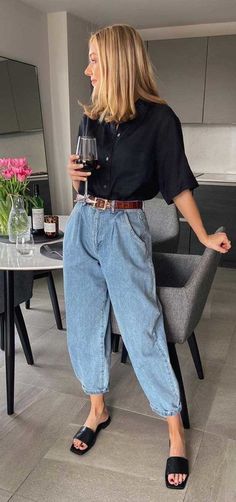 Mode Tips, Mode Hippie, Slouchy Jeans, Mode Inspo, Inspired Outfits, 가을 패션, Fashion 2020, Mode Inspiration, Looks Vintage