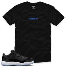 This Space Jam 11 Astronaut Tee is a must-have for any urban streetwear enthusiast. Constructed with premium 100% cotton, this t-shirt boasts a classic fit with a true-to-size design. The black short-sleeve t-shirt features a unique print commemorating the "SPACE JAM" 11 low 2023. Stand out from the crowd in this stylish and comfortable t-shirt.   (Sneakers not included). Basic Crew Neck T-shirt For Streetwear, Black Streetwear T-shirt, Relaxed Fit Crew T-shirt For Streetwear, Pre-shrunk Crew T-shirt For Streetwear, Basic Crew T-shirt For Streetwear, Sporty Streetwear T-shirt With Branding, Space Jam 11, Space Jams 11, Space Jam