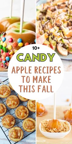 the top 10 candy apple recipes to make this fall