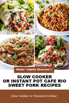 slow cooker or instant pot cafe rio sweet pork recipes by marye cookry