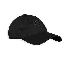 Our classic dad cap in 100% cotton. One size fits all. Black Cotton Dad Hat With Curved Visor, Classic Cotton Baseball Cap With Curved Bill, Black Cotton Hat With Curved Visor, Classic Black Cotton Baseball Cap, Classic Black Dad Hat With Curved Brim, Black Cotton Dad Cap, Black Cotton Dad Hat, Classic Dad Hat With Curved Visor For Streetwear, Classic Dad Hat With Visor