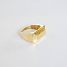 Gold Signet Ring, Signet Ring Women's, Gold Rings For Women, 14k Gold Ring, Geometric Ring, Unique G Ring Geometric, Gold Rings For Women, Signet Rings Women, Gold Signet Ring, Unique Gifts For Women, Geometric Ring, 14k Gold Ring, Ring Unique, Rings For Women