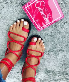 Our Trixie sandal is handcrafted in supple red leather. Dare to be different! Dare To Be Different, Be Different, Strappy Sandals, Jamaica, Birkenstock, Red Leather, Ships, Sandals, Red