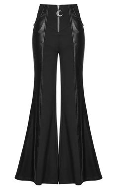 Luna Oscura Flare Trousers | Punk Rave Australia White Monokini, Maxi Shirts, Punk Rave, Punk Outfits, Maxi Shirt Dress, Flare Trousers, Goth Outfits, Goth Fashion, Retro Outfits