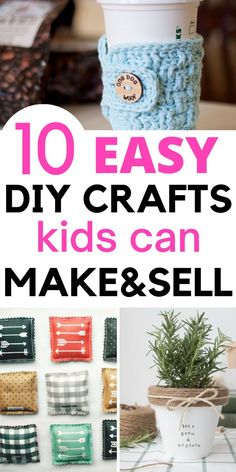 10 easy diy crafts kids can make and sell