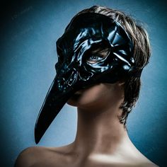 This Is A Black Skull Raven Long Nose Mask Is A Beautiful Masquerade Mask For Your Halloween Costume, Masquerade Party, Or Special Event. It Comfortably Covers Your Full Face And Secures With An Elastic Strap On The Back. While Not Using It, It Can Be Displayed On The Wall. The Mask Also Allow You To Paint In A Different Color Or Add A Different Element To In For A Special And Unique Look. Color: Black M39705-Bk Black Gothic Skull Costume Accessories, Gothic Black Skull Costume Accessories, Black Skull Shaped Mask For Masquerade, Black Skull Mask For Masquerade, Black Skull Mask For Costume, Black Masks And Prosthetics For Halloween Theater, Black Skull Costume Accessories For Cosplay, Black Halloween Masks And Prosthetics For Theater, Black Theater Masks And Prosthetics For Halloween