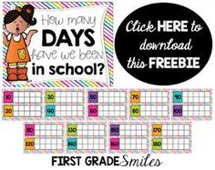 the back to school printable calendar for first grade students