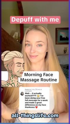 Rejuvenate your mornings with face yoga! Discover how to naturally depuff your face and reveal a revitalized, refreshed glow. Credit @ anastasiabeautyfascia #FaceYoga #MorningRoutine #Skincare #BeautyTips #NaturalBeauty #DepuffYourFace #RefreshedLook #HealthySkin #GlowingSkin #SelfCareRoutine #WellnessJourney #SelfCare #HealthyLifestyle #MindfulMornings #BeautyRoutine Face Massage Routine, De Puffing Face Massage, Depuff Face Massage, Face Depuffing Exercise, Morning Face Yoga, How To Reduce Puffy Face, How To Depuff Face, How To Debloat Your Face, Puffy Face In The Morning