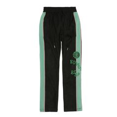 Elevate your athleisure wardrobe with our Editorial Dept. Lateral Accent Track Pants. Featuring a sleek lateral accent design, these pants add a touch of sophistication to your everyday wear. Made with premium materials, these track pants offer both style and comfort for the discerning fashion lover. Striped Lounge Pants, Athleisure Wardrobe, Striped Sweatpants, Sweatshirt Fabric, Black Khakis, Type Of Pants, Slim Fit Pants, Slim Pants, Side Stripe