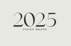 the logo for vision board 2055