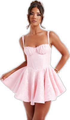 Feminine Peplum Mini Dress For Summer, Homecoming Dresses Corset, Pink Monochrome, Midi Dress Wedding Guest, Dresses Flowy, Maxi Dress Sale, Sparkle Dress, Dresses By Length, Formal Dresses Prom