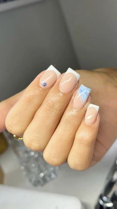 Nails For Spain, Spain Nails, Short Nails Summer, Birthday Nail Designs, Super Cute Nails, Cute Gel Nails