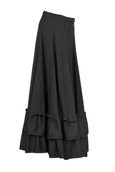 PRICES MAY VARY. Embody the spirit of the Flamenco with this paneled flamenco skirt Features a 1 Must be individually hand washed in cold water Colors may bleed if washed in a washing machine Pull-on waistband Two rows of ruffles Embody the spirit of the Flamenco with this BalTogs flamenco skirt! Flowy Black Skirt, Flamenco Skirt, Wool Sweaters Womens, Hippie Skirts, Black Maxi Skirt, Dance Skirt, Floor Length Skirt, Water Colors, Maxi Styles