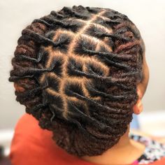 Short loc style💕💕💕 #empresslo #naturalhair #locbun #atlantanaturalhair #atlstylist #locs #locstyles #smyrna #kids #stonemountain #atlanta… Men With Locs, Short Loc Styles, Blessing Ceremony, Work Hard Play Harder, Loc Hairstyles, Dreads Styles, Twist Styles, Micro Braids, Hair Twist Styles