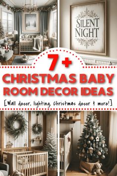 christmas baby room decor ideas that are easy to make