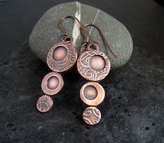 Silversmithing Jewelry, Copper Jewellery, School Jewelry, Mixed Metal Jewelry