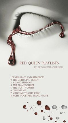 the red queen playslist by alcottthrobear