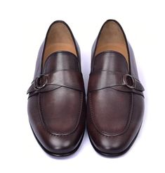 Style: 6628-Brown – C&E Fashions Brown Closed Toe Moccasins For Semi-formal Occasions, Elegant Brown Monk Strap Shoes With Rubber Sole, Brown Calf Leather Slip-ons For Business, Brown Closed Toe Monk Strap Shoes For Semi-formal Occasions, Brown Monk Strap Shoes For Semi-formal Occasions, Brown Closed Toe Semi-formal Moccasins, Brown Closed-toe Moccasins For Semi-formal Occasions, Brown Semi-formal Round Toe Moccasins, Semi-formal Brown Round Toe Moccasins