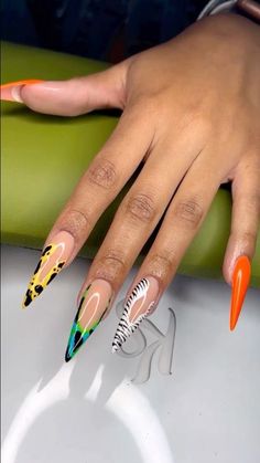 Freestyle Almond Nails, Dope Nail Designs Swag, Marble Stiletto Nails, Juneteenth Nail Design, Red Design Nails, Nail Designs Stiletto, Juneteenth Nails, Trendy Nails Stiletto, Caribbean Nails