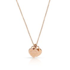 Tiffany & Co. Return To Tiffany Heart Tag Necklace In 18k Rose Gold Tiffany &Amp; Co. Tiffany Heart Tag Necklace, Rose Gold Tiffany, Gold Tiffany, Return To Tiffany, Heart Tag, Tiffany And Co, Rose Gold Color, Tiffany Heart, Tag Necklace