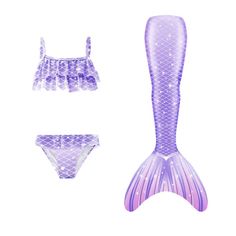 CUTNESS OVERLOAD!!!! This mermaid tail and swimsuit is to die for, and it comes in 7 different styles and colors. What more could you ask for this summer?! Comes with 1 mermaid tail and a 2 piece mermaid bikini Mermaid Tail Swimsuit, The Little Mermaid Costume, Mermaid Swimsuit Tail, Swimmable Mermaid Tail, Girls Mermaid Tail, Mermaid Tails For Kids, Little Mermaid Costume, Swimming Costumes, Barbie Gifts