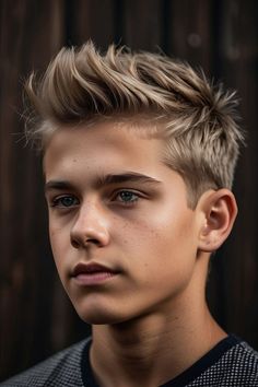 Boys Cuts Long On Top Short On Sides, Haircut For Boys With Long Hair, Teen Boy Haircuts Straight Hair 2024, Boys Hairstyles Trendy 2024, Long Hair Little Boy Hairstyles, Kids Medium Haircut, Short Teen Boys Haircut Trendy, Long Boy Haircut, Fauxhawk Fade Boys