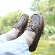 ✨ Men's Leather Grounding Shoes | Handmade Barefoot Shoes 🍃 Embrace Nature: Our handmade barefoot shoes for men are designed to connect you with the earth, crafted from 100% genuine leather that allows your feet to move naturally while maximizing comfort. 👣✨ 🌱 Breathable Comfort: The sole features special breathable leather, promoting air circulation to keep your feet cool and dry all day long. 👟 Shoe Features: These minimalist shoes have a wide toe box, providing ample space for your toes to move freely. Thoughtful side stitching enhances breathability, and after just a few days of wear, they adapt perfectly to your foot shape for an impeccable fit. Comfort and functionality are seamlessly combined with expertly designed side seams. ✨ Grounding Connection: Designed to help balance exc Casual Slip-on Oxfords With Vibram Sole, Casual Boat Shoes With Vibram Sole And Round Toe, Brown Slip-on Loafers With Vibram Sole, Casual Slip-on Boat Shoes With Vibram Sole, Oxfords With Leather Sole, Brown Leather Slip-on Shoes With Vibram Sole, Masculine Moccasins With Rubber Sole And Round Toe, Outdoor Loafers With Stitched Sole And Plain Toe, Casual Moccasins With Vibram Sole