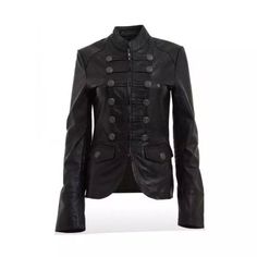 Introducing our stunning Black Leather Bomber Jacket for ladies crafted with 100% original lambskin leather. This motorcycle jacket is a true luxury gift for your wife or any special woman.  Handmade with care, its brilliant design ensures timeless style. 🌟🧥 Our jacket is rich black in color, exuding elegance. It's not just any jacket - it's a biker's dream with sheep leather goodness. We offer customized orders too, ensuring your perfect fit. 📏👌 Please review our sizing chart before placing Motorcycle Classic, Lambskin Jacket, Black Motorcycle, Real Leather Jacket, Sheep Leather, Lambskin Leather, Leather Coat, Sizing Chart, Timeless Style