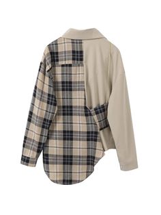 Patchwork Elegant Women Shirt 2022 New Spring Long Sleeve Fashion Casual Loose Designer Streetwear Plaid Women Blouse Tops Tide Trendy Long Sleeve Patchwork Blouse, Beige Cotton Blouse With Patchwork, Long Sleeve Plaid Patchwork Blouse, Plaid Patchwork Long Sleeve Blouse, Beige Long Sleeve Patchwork Blouse, Beige Long Sleeve Blouse With Patchwork, Beige Patchwork Tops For Work, Plaid Patchwork Tops For Workwear, Dark Academia Clothing