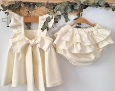 Baby Girl Boho Dress, Cream Dress For Dress-up Occasions In Spring, Baptism Outfit For Baby Girl, Elegant Summer Dress For Dress-up Occasions, Spring Baptism Cotton Dress, Elegant Baptism Dress For Spring, Cute Linen Summer Dress, Cream Cotton Summer Dress, Cream Family Photo Outfits