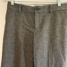 Nwt! Banana Republic Black Tweed Martin Pants. Fully Lined. Zipper/Button Closure With Belt Loops. Front Pockets And Faux Back Pockets. Size 4. 30 Inch Waist, 32.5 Inch Inseam, 9 Inch Front Rise, 12.5 Inch Back Rise, 9.5 Inch Leg Opening Tweed Pants Women, Fall Tweed Bottoms With Pockets, Tweed Bottoms With Pockets For Work, Tweed Bottoms For Workwear In Fall, Fall Tweed Bottoms For Work, Fitted Tweed Bottoms For Fall, Tweed Bottoms For Business Casual In Fall, Black Tweed Bottoms For Work, Fall Tweed Bottoms For Business Casual