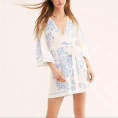 Nwt - Free People Mini Dress. White Dress With Embroidered Details. True To Size. I Don’t Have The White Fabric Belt. White Embroidered Mini Dress For Brunch, Spring Beach Embroidered Mini Dress, Spring Embroidered Beach Mini Dress, White Embroidered Mini Dress For Daywear, White Floral Embroidery Mini Dress For Beach, White Floral Embroidered Mini Dress For The Beach, White Floral Embroidered Mini Dress For Beach, Mini Dress White, Free People Mini Dress