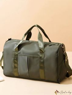 BirdinBag - Sleek Duffel Bag: Simplistic & Stylish Travel Duffel Bag, Training Bags, Gym Accessories, Professional Bag, Holiday Bag, Travel Duffel, Duffel Bag Travel, Carry On Luggage, Overnight Bag