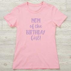 Personalized with any 4 lines of text in your choice of color   Outfit the whole family in our Family Birthday Personalized Adult Shirts. The simple design will let everyone know just whose birthday it is! Birthday Personalized, Family Birthday, Fitted Tee, Family Birthdays, Adulting Shirts, Special Birthday, Colourful Outfits, Workout Tee, Personalized Birthday