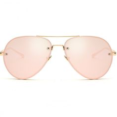 PRICES MAY VARY. Unisex aviator sunglasses for women men with double metal bridge; large flat tinted lenses; rimless or hidden rim rose gold aviator sunglasses UV400 protection, non-polarized; colored aviator sunshades with reflective, mirrored or clear lens options; metal aviator sunglasses with adjustable nose pad and frame Polarized and non-polarized options; the polarized option is made of 1.1mm thickness Polaroid lenses (regular thickness for polarized lenses is 0.75mm) providing extra prot Yellow Aviator Sunglasses, Rose Gold Aviator Sunglasses, Retro Aviator Sunglasses, Brown Aviator Sunglasses, Oversized Aviator Sunglasses, Vintage Sunglasses Retro, Metal Bridge, Black Aviator Sunglasses, Gold Aviator Sunglasses