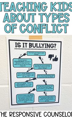 Self Regulation Coping Strategies Students Can Use At School, School Counselor Self Referral, Bully Prevention Activities, Conflict Resolution For Kids, Resolution For Kids, School Counselor Activities, Bully Prevention, Types Of Conflict, School Counseling Activities