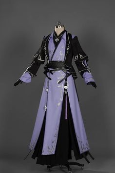 Japanese Cultural Clothing, Male Formal Outfits, Hanfu Male, Old Fashion Dresses, Fantasy Dress, Chinese Clothing, Asian Outfits, Drawing Clothes, Fantasy Clothing