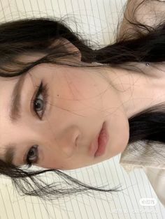 Make Up Inspo Korean, Fancy Asian Outfits, Cute Makeup Looks Korean, Uzzlang Makeup Dark, Recognition Makeup Look, Photo Id Makeup, Acubi Makeup Looks, Pretty Eye Shape, Innocent And Seductive Makeup